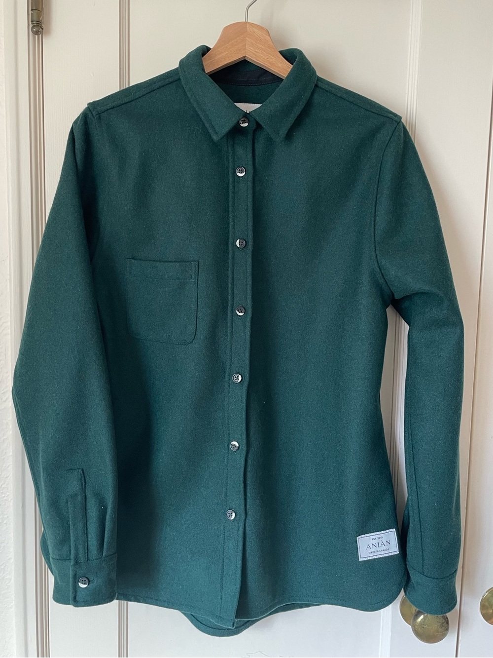 NWOT Anian The Modern Melton Wool